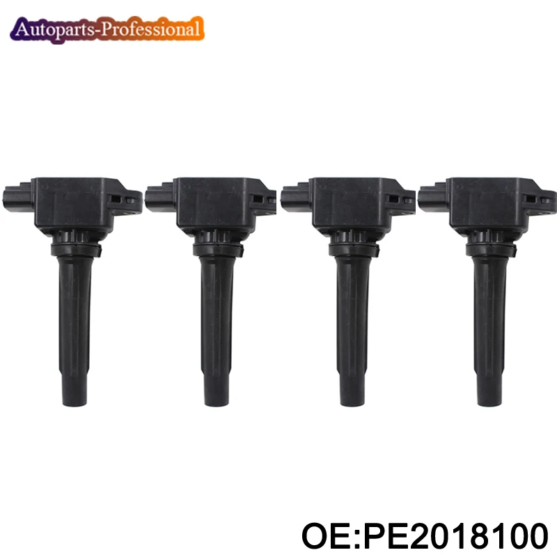 

4 pcs/lot New High Quality Ignition Coil For Mazda CX-5 OEM PE2018100 H6T61271 car accessories