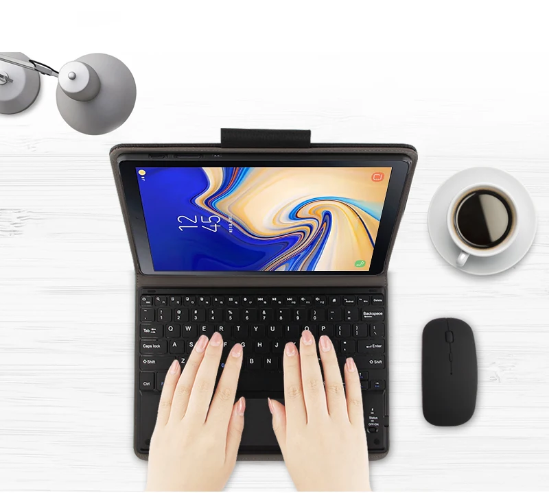 Чехол с клавиатурой для samsung Galaxy Tab S4 10,5 SM-T830 T835 T837 планшетный ПК из искусственной кожи защитный чехол с клавиатурой Bluetooth+ ручка