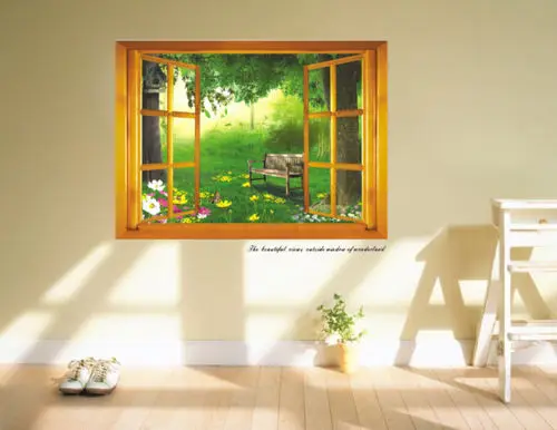 3D Наклейка на стену волшебник Оз 50 Х70 см|decorative wall decal|wall decalsdecoration |