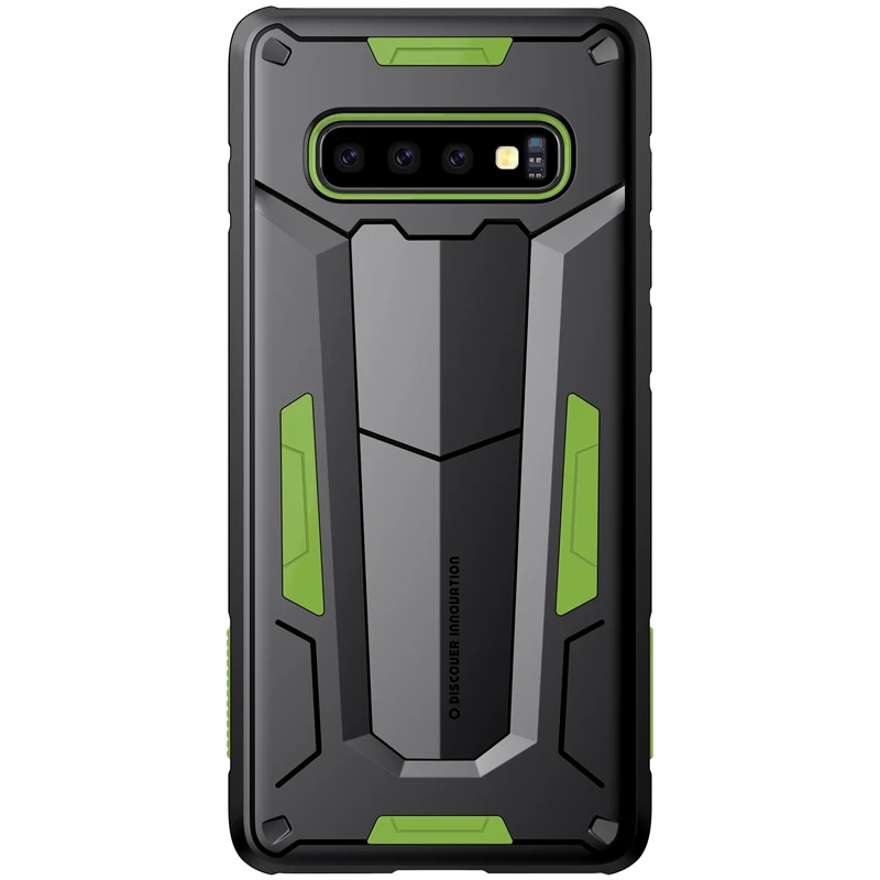 Для samsung Galaxy S10 S9 Plus Note 9 8 чехол Nillkin Defender 2 Броня задняя крышка для samsung S10 S9 S8 Plus Nilkin чехол для телефона - Цвет: Армейский зеленый