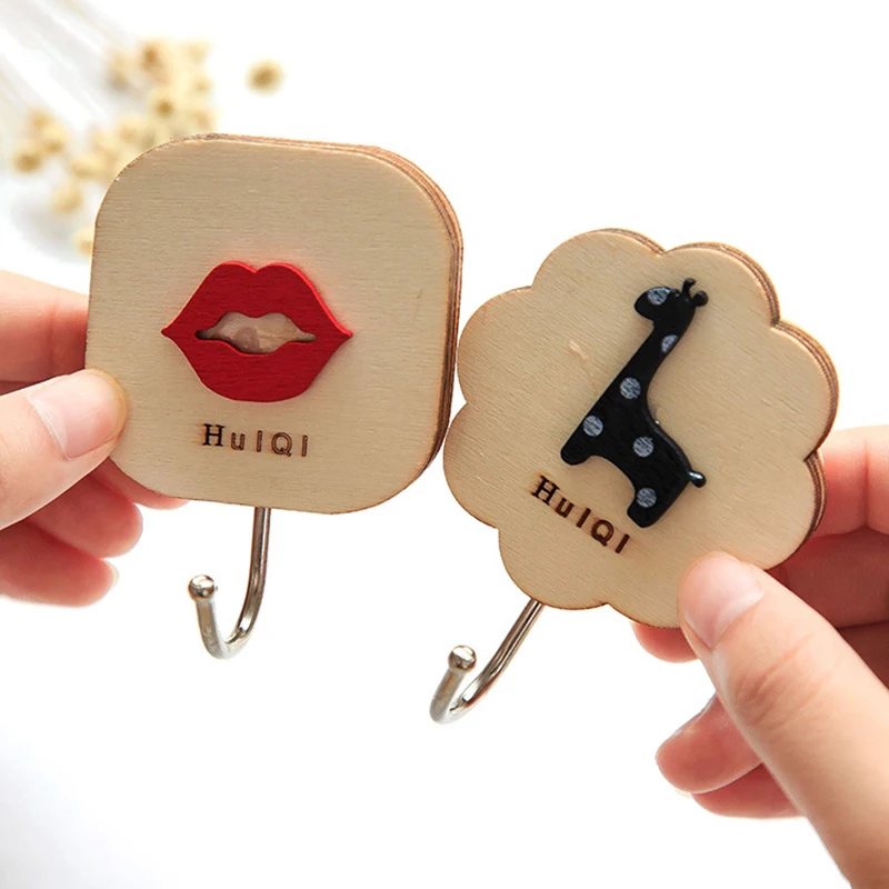 Креативный милый мультяшный настенный держатель для полки органайзер ключей