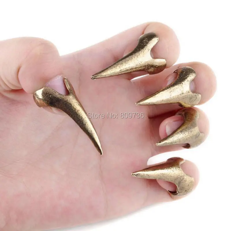 1 шт. кольцо для ногтей с когтями в стиле ретро готическое панк шипами модные