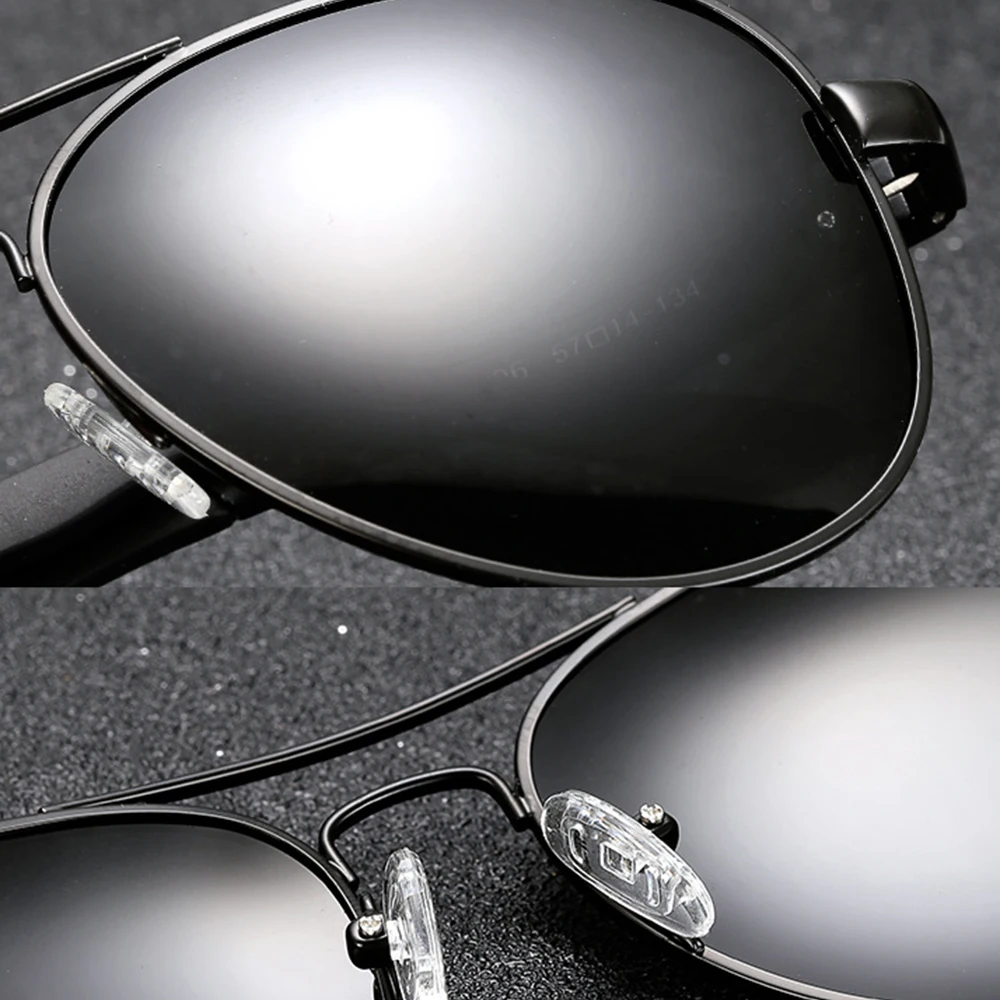 

European American Classics Al-mg Process Sun Glasses Polarized Sunglasses Custom Made Myopia Minus Prescription Lens -1 To -6