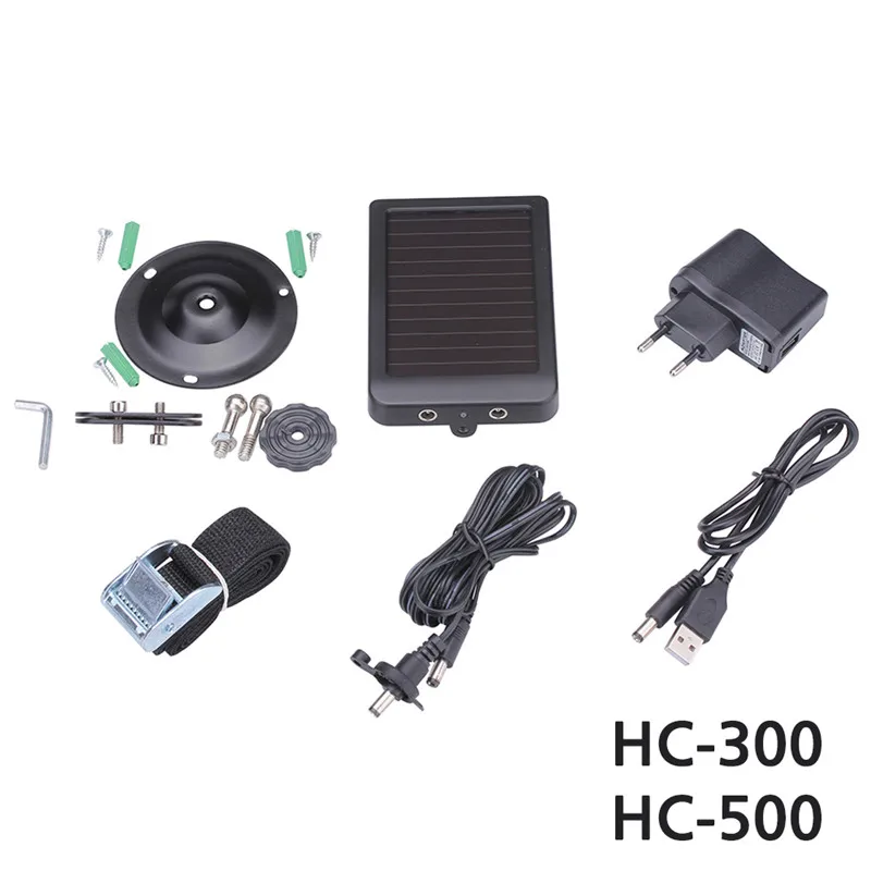 Солнечное зарядное устройство для охотничьей камеры HC300 HC300M HC500A HC500M HC500G HC700g