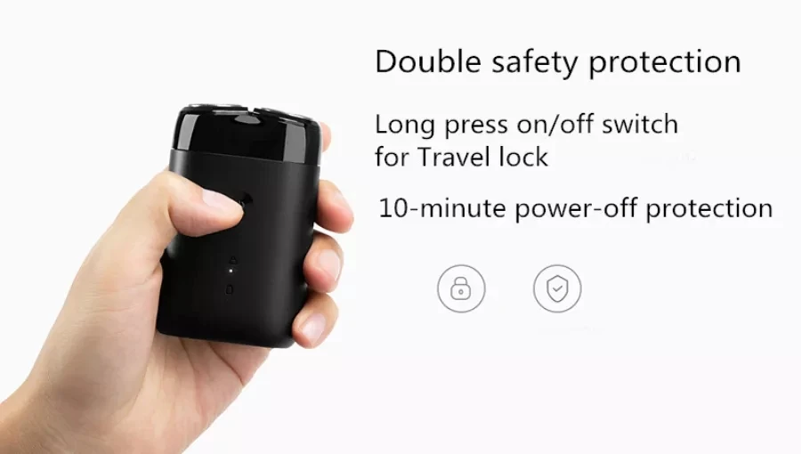 Новинка,, Xiaomi Mijia, двойные поплавковые лезвия, бритвенная электробритва type-C, IPX7, водонепроницаемая, бесшумная, с мотором, сухая, влажная, электрическая бритва