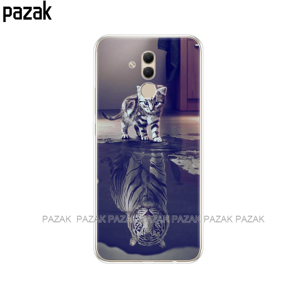 34340 Мягкий силиконовый чехол для huawei mate 20 Lite, чехол s 6,3 дюймов, прозрачный силиконовый чехол для телефона huawei mate 20 Lite, чехлы - Цвет: 34340