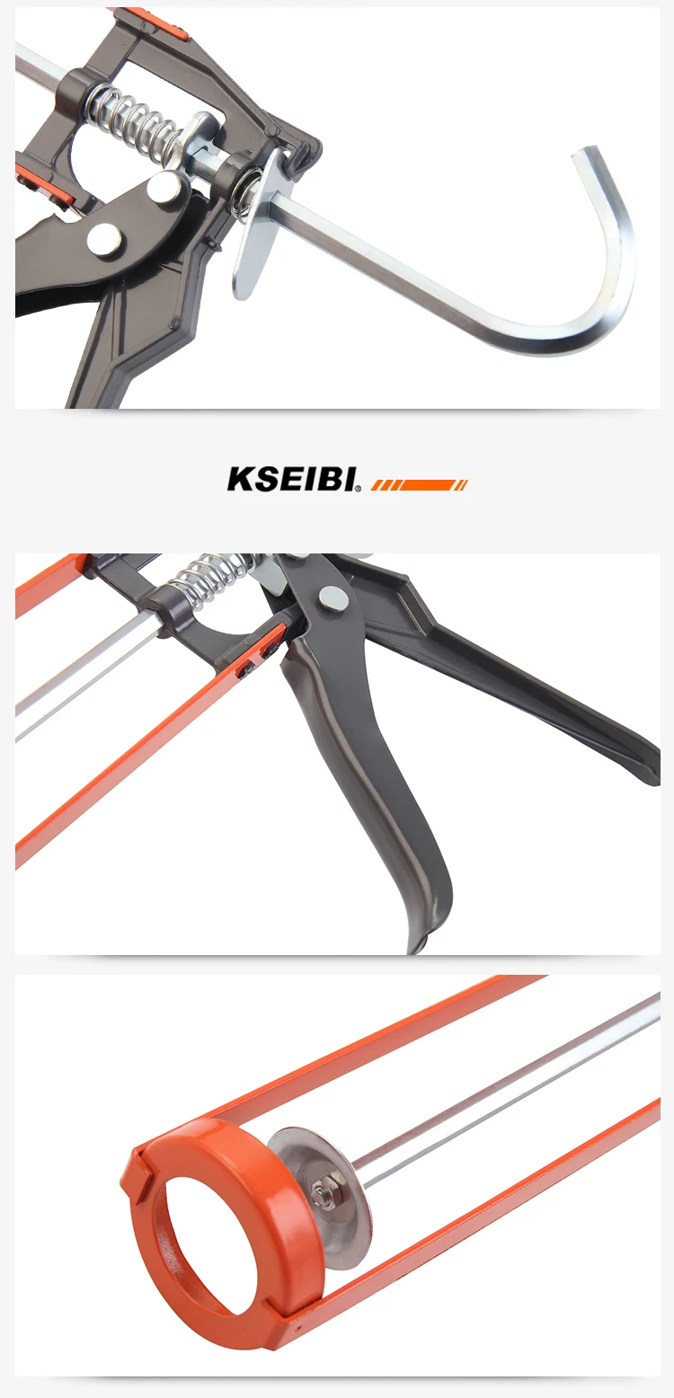 KSEIBI сверхмощные картриджи ручной пистолет для герметика силикона