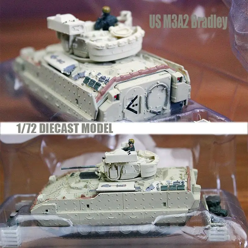 США M3A2 Брэдли 1/72 литья под давлением модель готового бака FOV Ограниченная серия| |