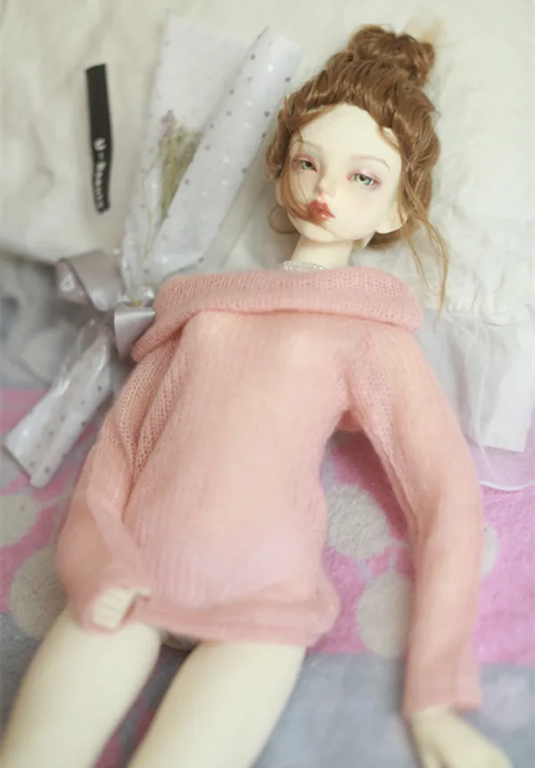 1/3 1/4 шарнирные свитера с вырезом лодочкой теплые для BJD DD аксессуары кукол SD