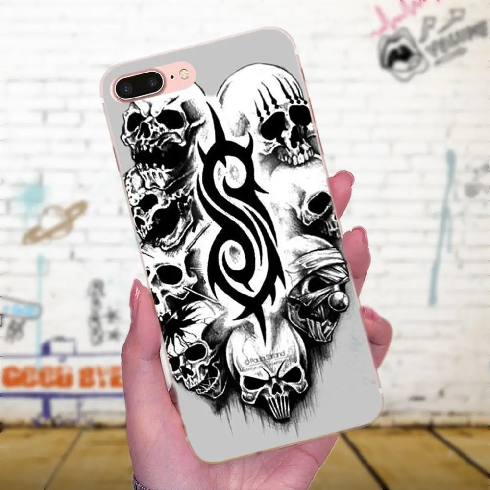Логотип рок-группы Slipknot для Huawei P7 Honor 4C 5A 5C 5X 6 6C 6A 6X 7 7X 8 9 V8 V10 Y3II Y5II Y6II G8 Play Lite |