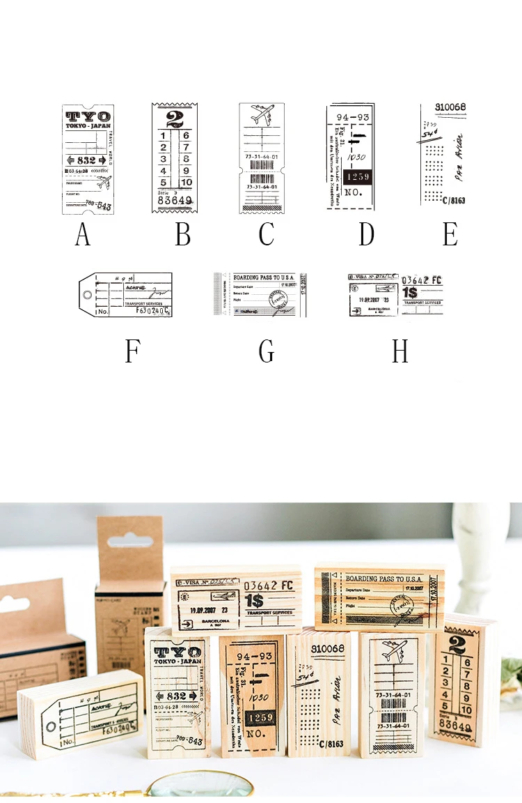 PIKAALAFAN Label коллекция запись серии коробка деревянный альбом для штампов DIY Фотоальбом карточное украшение ремесло деревянная резиновая игрушечная печать