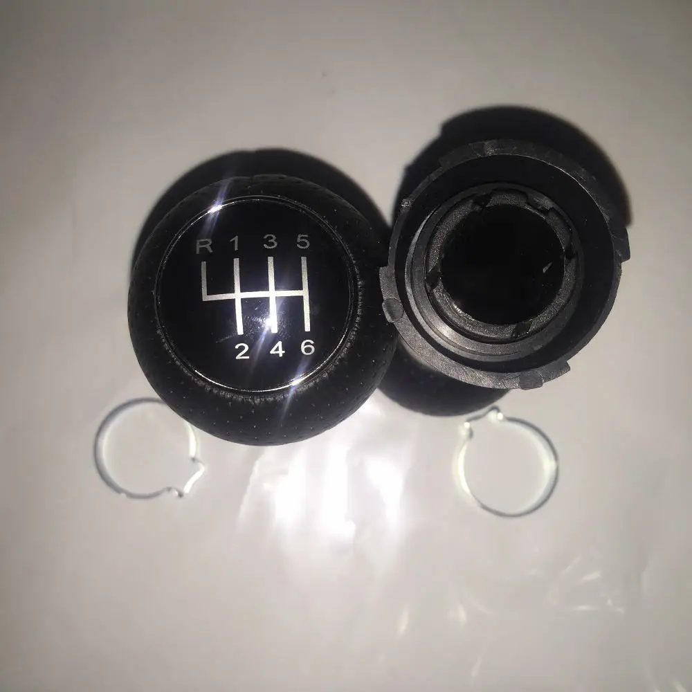 Ручка переключения передач для Audi A3 8L 8P для A4 B6 B7 для A6 c6 volkswagen vw passat golf skoda seat Трансмиссия 5 скоростей 6 скоростей - Название цвета: 6 speed  20mm