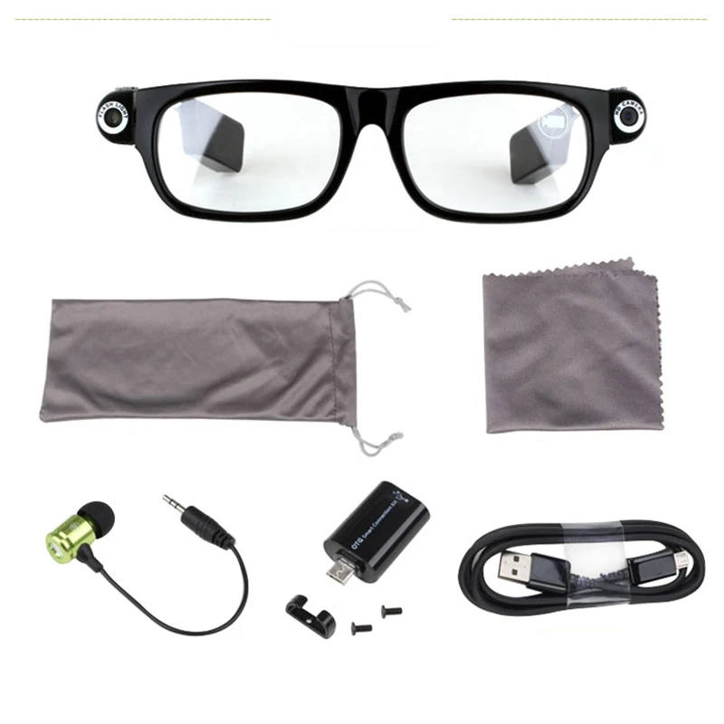 32 г умные очки Камера HD видео ответ на вызов Bluetooth TF дисплей G девушкам Smart девушка