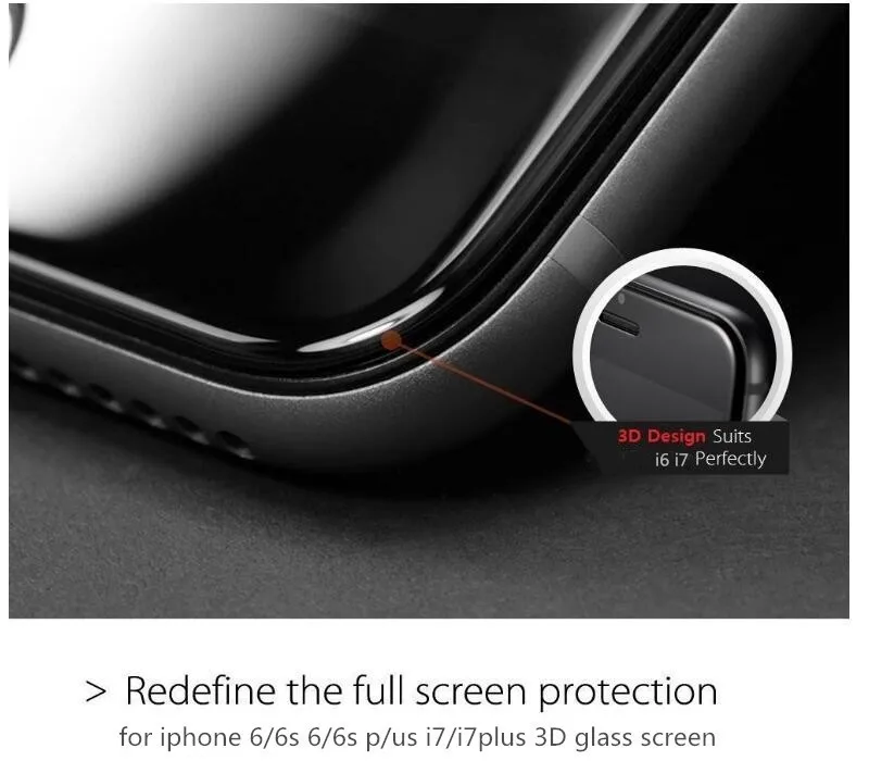 3D изогнутое матовое закаленное стекло для iPhone 7 8 6s Premium Real 9H углеволоконная пленка