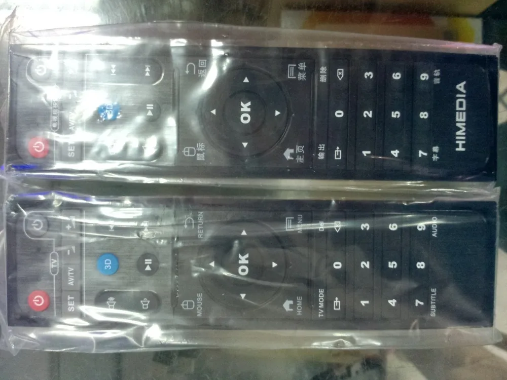 Android ТВ Box HiMedia оригинальный пульт дистанционного управления q1/Q2/Q3/Q5/Q10/q12/h2/H8/h8 плюс