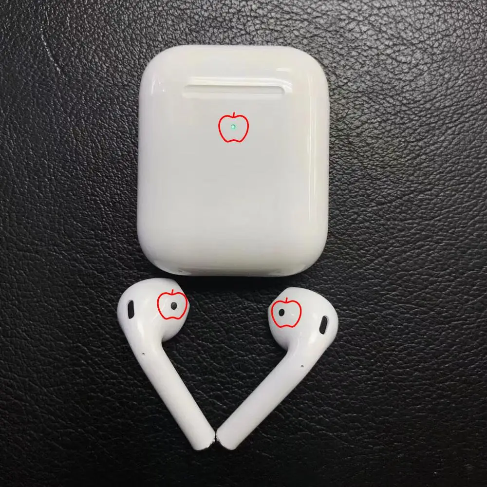Супер копия 1:1 Air 2 го поколения беспроводные наушники Bluetooth гарнитура с супер