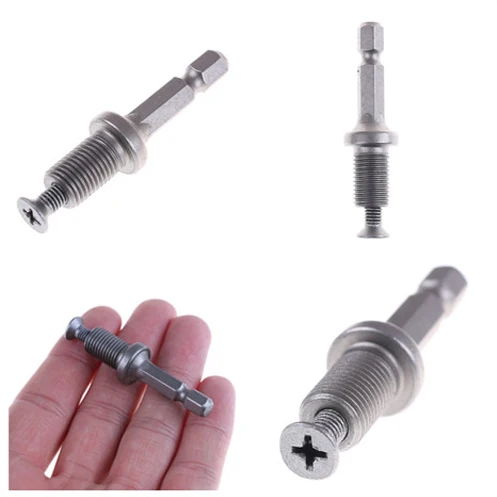 

6mm Converter Quick Change Drill Bit Hex Shank Keyless Chuck Adapter Tool