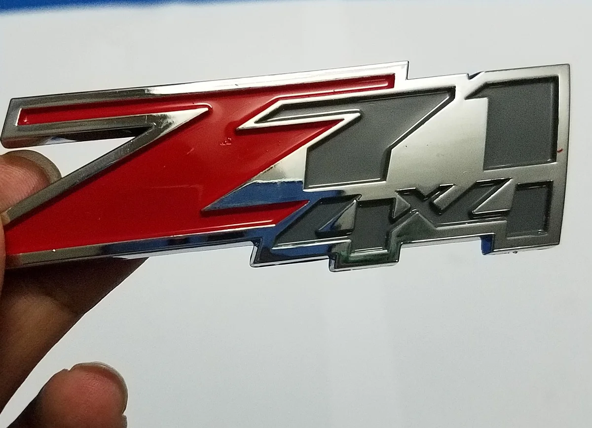 Новейший ABS Z71 4x4 Автомобильный значок эмблема наклейка для Chevy GMC Silverado