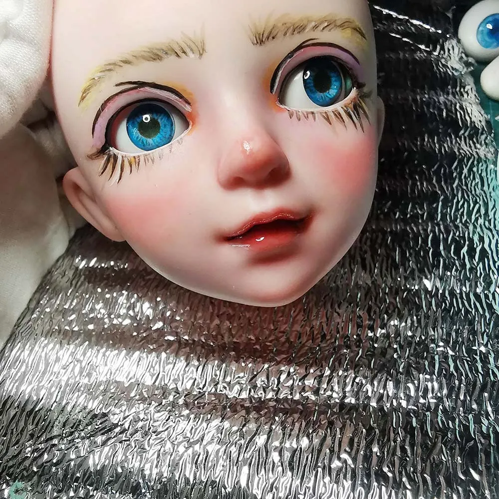 Синие глаза bjd для кукол 14 мм Bjd BJD игрушки sd очков 1/3 1/4 1/6 8 22 16 18 20 акриловые |
