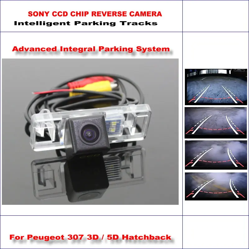 

Auto Rear Camera For Peugeot 307 3D/5D Hatchback NTSC PAL RCA AUX HD SONY High Quality 3089 Chip Intelligentized CCD CAM