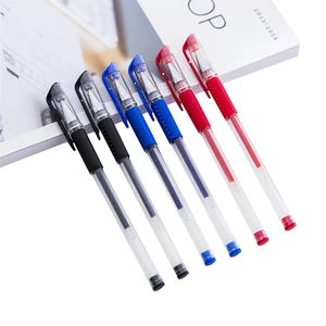 50pcs/lot Classic Red Blue Black Ink Gel Pen Reward Student Signature Pen Marker Logo Pen For School And Office Supply Wholesale 50pcs/lot Classic Red Blue Black Ink Gel Pen Reward Student Signature Pen Marker Logo Pen For School And Office Supply Wholesale