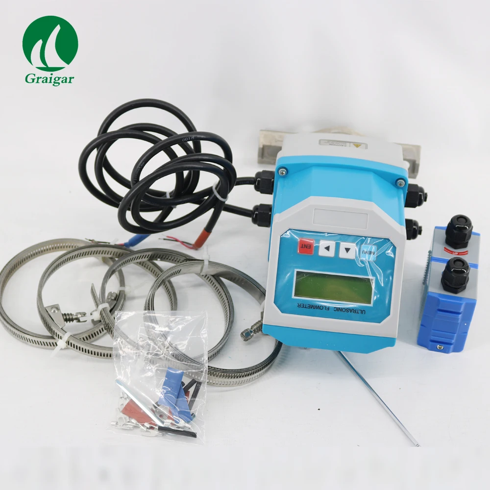 Ultrasonic Flow Meter TUF-2000F+TM-1 with TM-1 Transducer Measuring Range DN50-700mm | Инструменты
