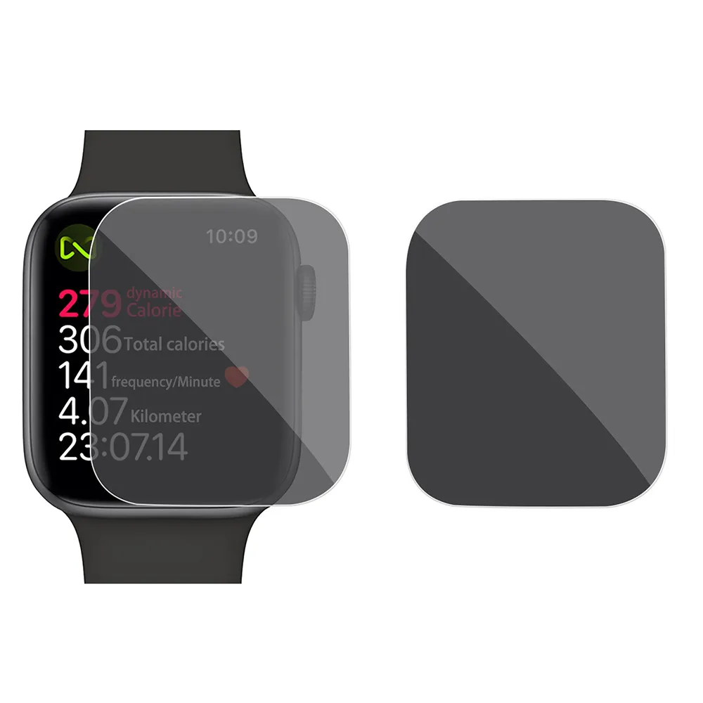 Privacy Screen Protector For Apple Clock Series 4 40mm 2 TPU Film Anti-Spy PCS 40 MM / 44 # YL10 | Электроника
