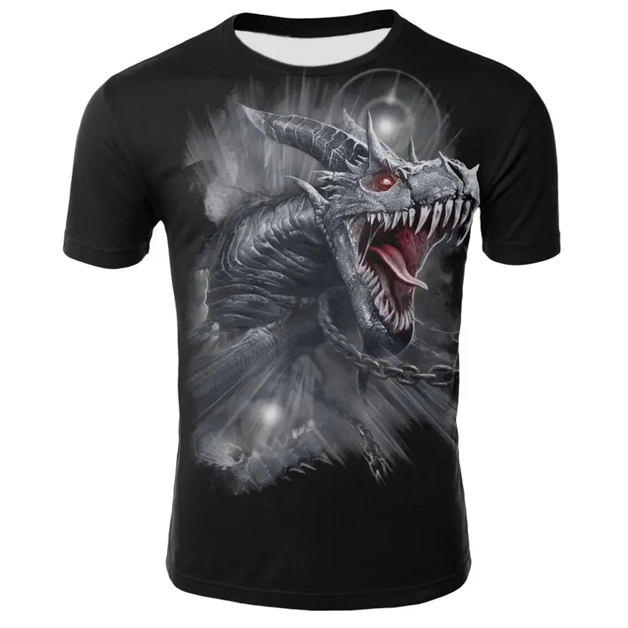 Летняя модная футболка для мальчиков и девочек детская синего цвета с