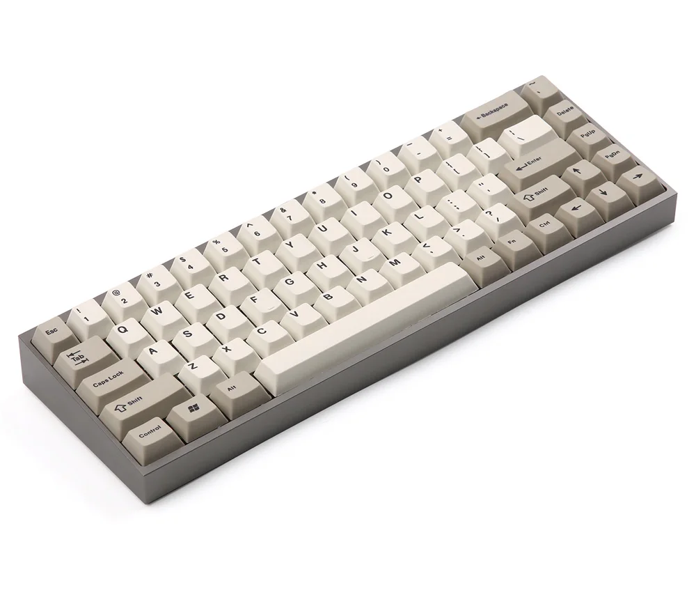 TOFU65 65% Aluminum case for custom mechanical keyboard fit TADA68 DZ65pcb