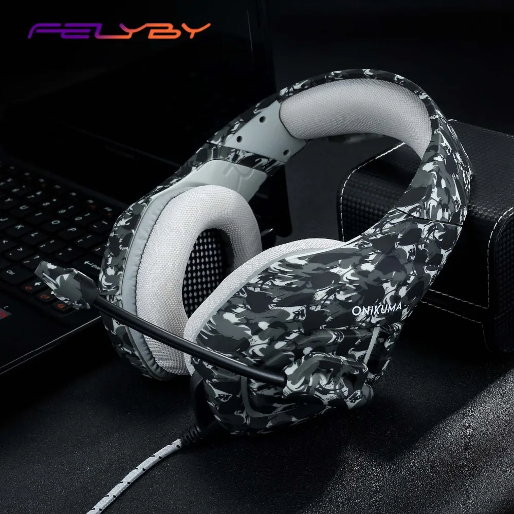 FELYBY K1-B камуфляжная компьютерная игровая машина многофункциональная гарнитура |