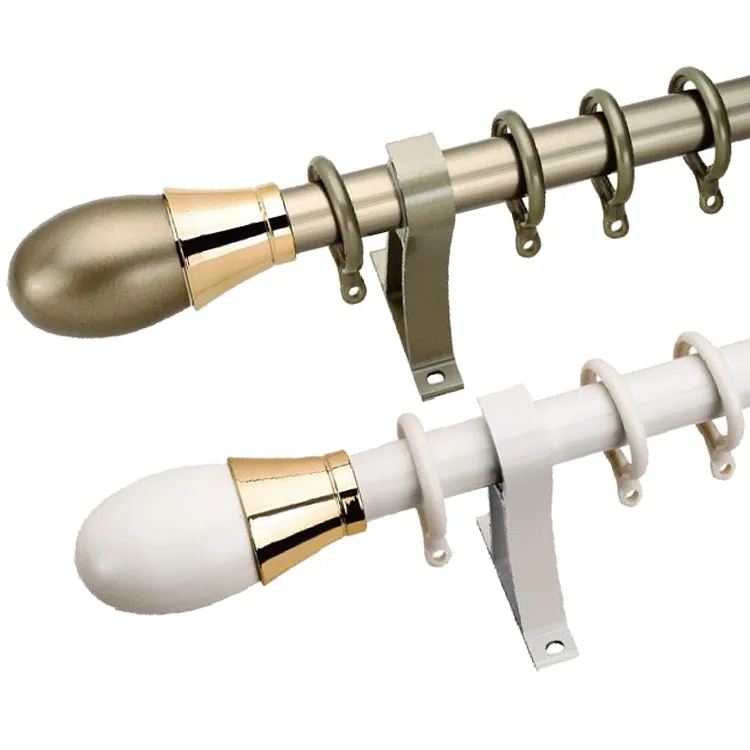 Простые стержни для занавесок в современном стиле римские одинарный и двойной