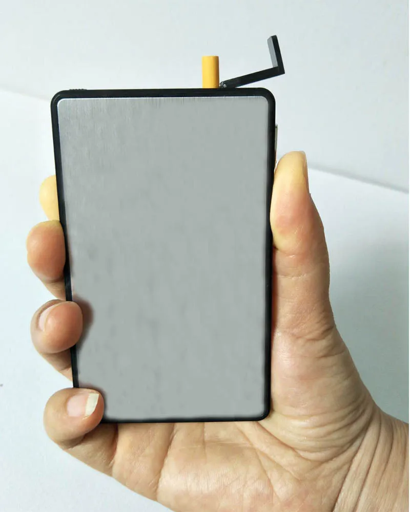 USB lighter cigarette case for 16 cigarettes with 100mm length and 5mm diameter