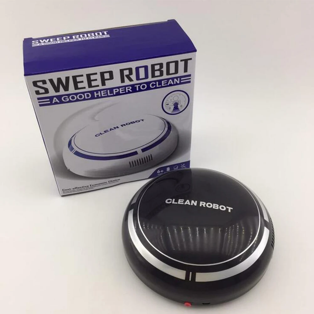 Автоматический USB Перезаряжаемый умный робот вакуумный пол подметания