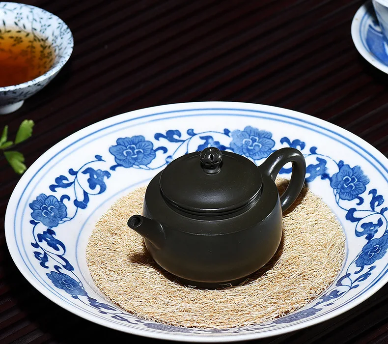 Лотос Исин темно-красный эмалированный Керамический Чайник известный Полный ручной изготовитель кусок поколения волос