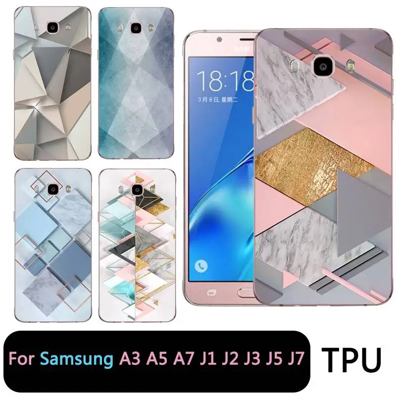 Мягкий прозрачный чехол для телефона QMSWEI из ТПУ samsung Galaxy A3 A5 2017 2016 prime J1 J2 J5 J3 J7