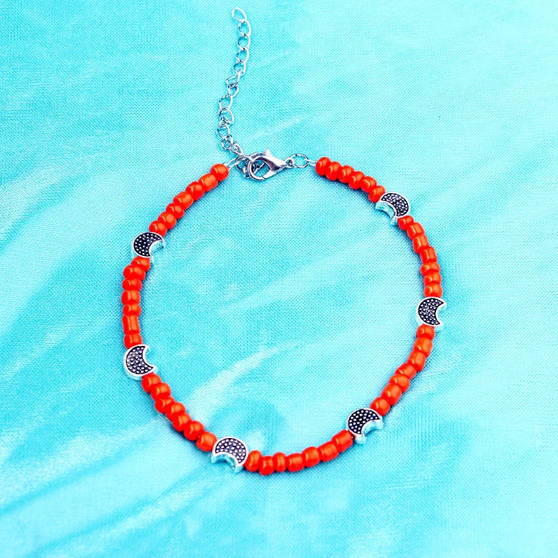 Богемные ножные браслеты DIEZI для женщин винтажные кожаные на лодыжку ювелирные