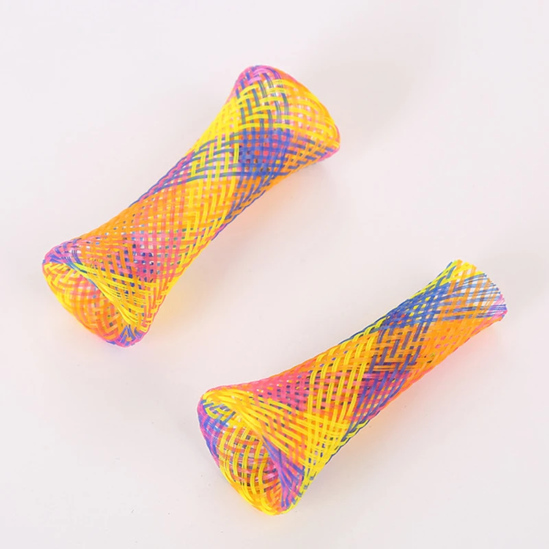 12PCS/LOT Pet Toy Bounce Telescopic Tube Cat Toy Colorful Simple Cat Teaser For Kitten