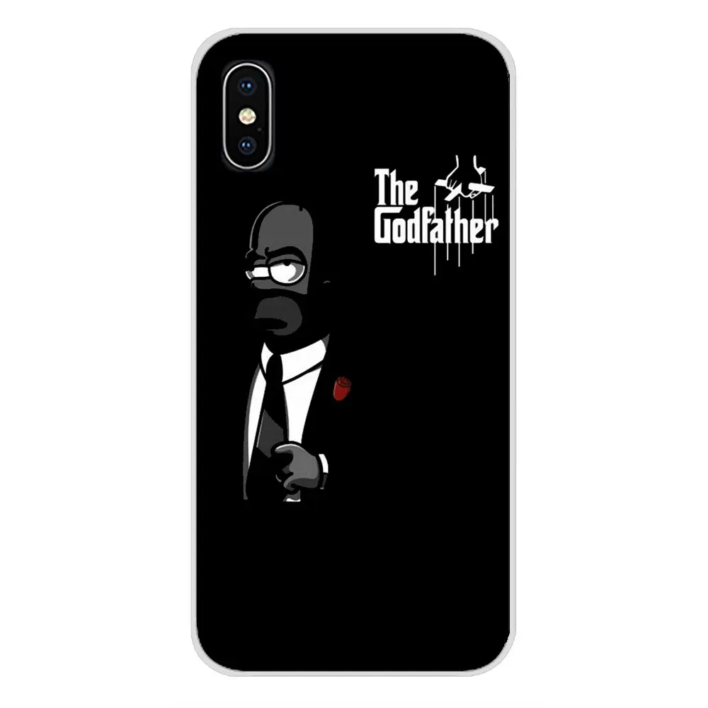 Scarface Godfather аксессуары чехлы для телефонов Чехлы Samsung Galaxy S3 S4 S5 Mini S6 S7 Edge S8 S9 S10 Lite Plus