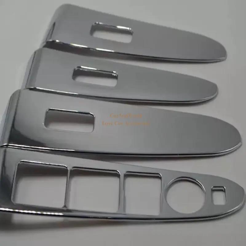 ABS аксессуары из хрома для KIA Sportage R двери окна кнопка включения обложки