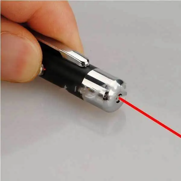 LaurieShop New Powerful Bright 5mW Red Ray Beam Laser Pointer Pen Light | Спорт и развлечения