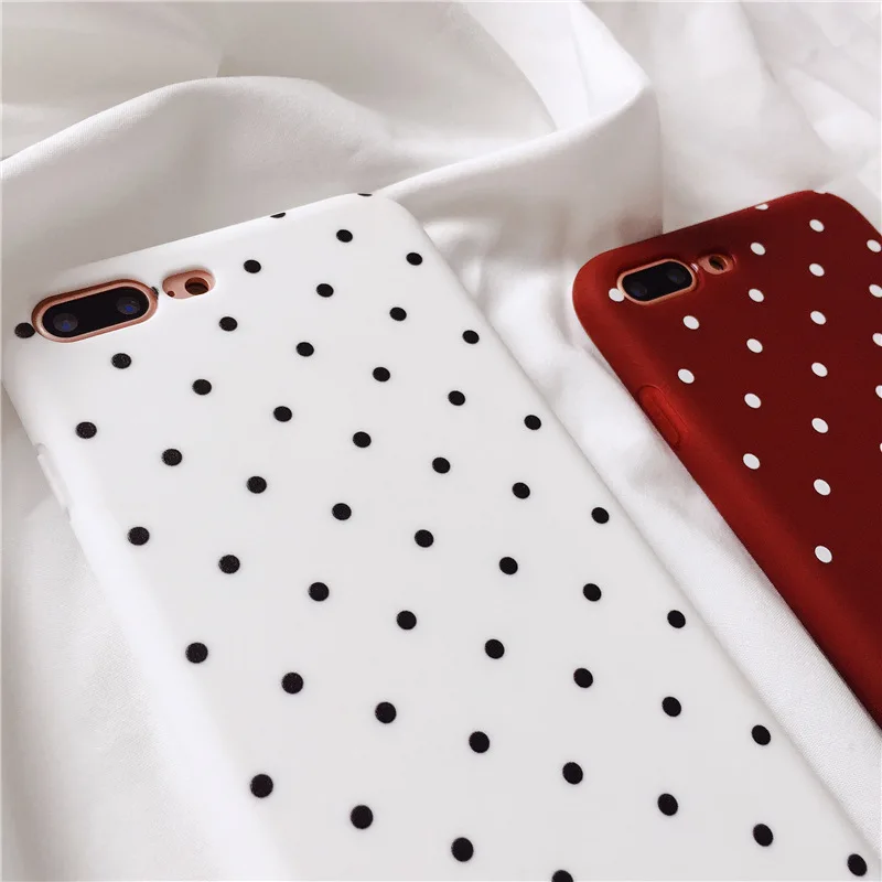 Для apple iphone 8 7 белый цвет красного вина волновой точки Вышивка Крестом Картины