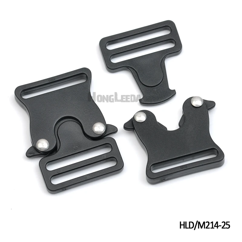 20 шт./лот HLD/M214-25mm 1 дюйм Пластиковые сращивающиеся пряжки в форме крыльев для