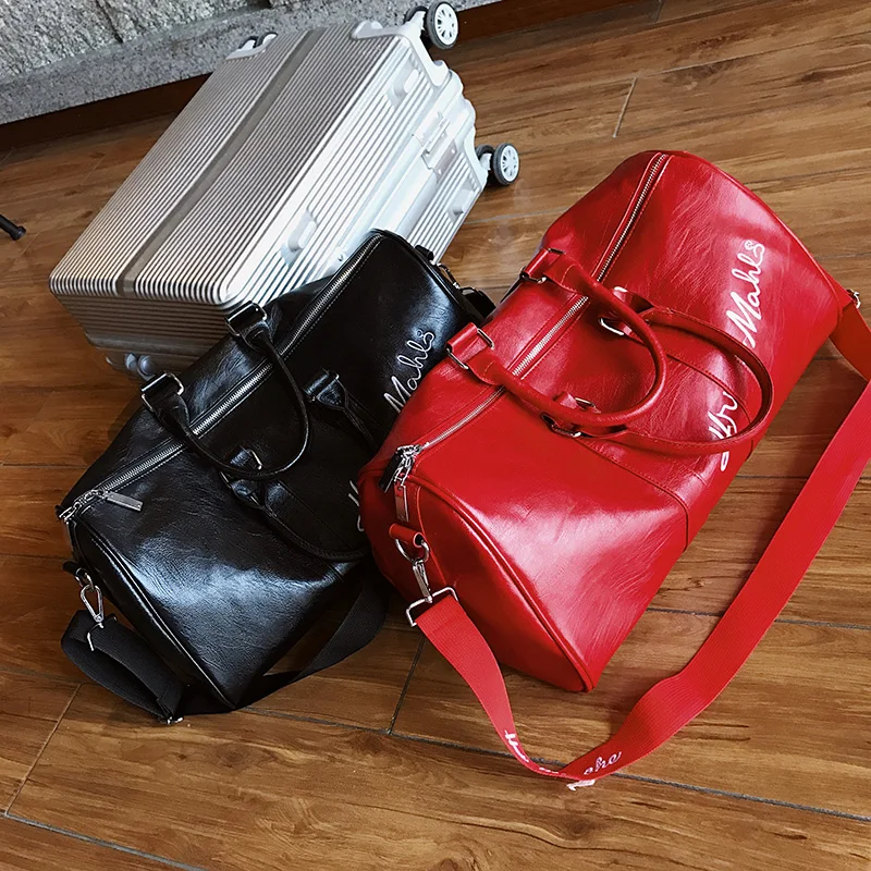 LAPOE новые женские сумки Дорожная сумка для багажа модная искусственная кожа