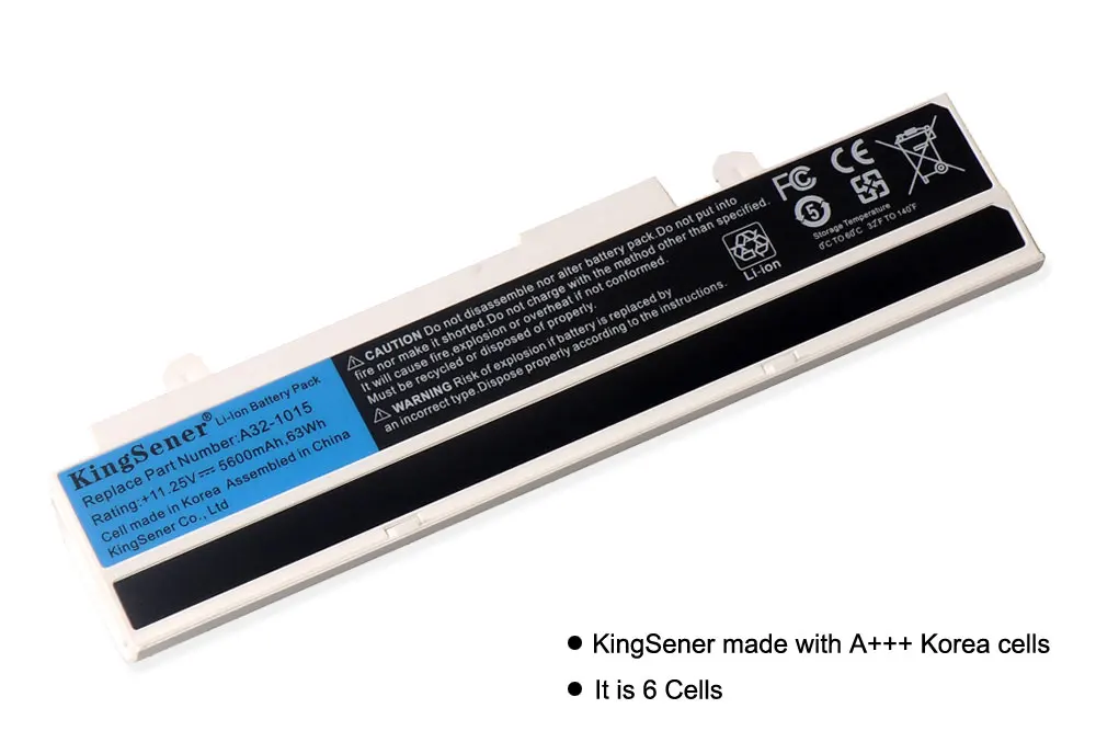 KingSener ячеечная A32-1015 Аккумулятор для ноутбука Asus Eee PC 1011 1015P 1015PE 1015PW 1016 1016P 1215 1215N 1215P 1215T A31-1015