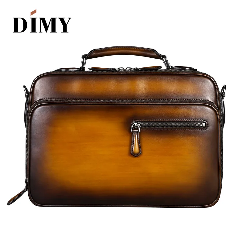 DIMY итальянские сумки-мессенджеры из коровьей кожи Мужская Наплечная Сумка