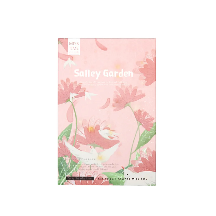 30 Pcs/Set Beautiful Salley Garden Postcard/Greeting Card/Message Card/Birthday Letter Envelope Gift Card