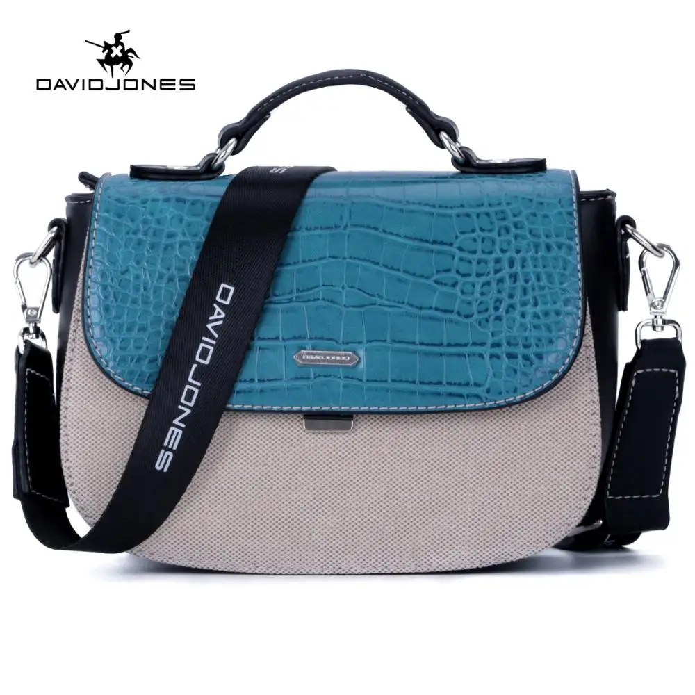 Женские сумки Кроссбоди из искусственной кожи DAVID JONES дамские через плечо с