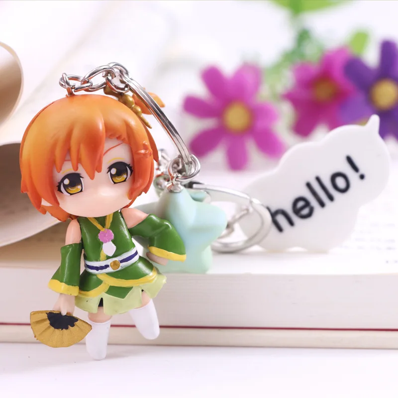 Брелок для ключей из ПВХ в стиле аниме Love Live |