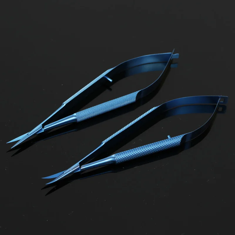 Тонкий офтальмологический инструмент из нержавеющей стали микроножницы 12 5 см