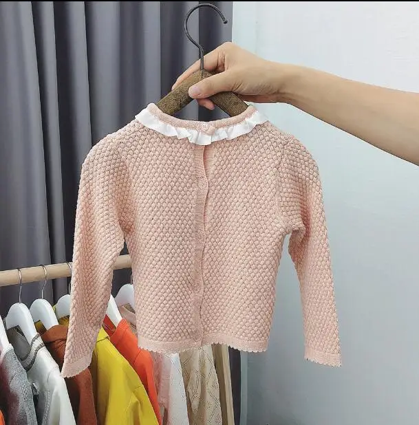 2019 Autumn Winter Girls Knit Set Ruffles Baby Girl Boys Suit Kids Clothes | Мать и ребенок
